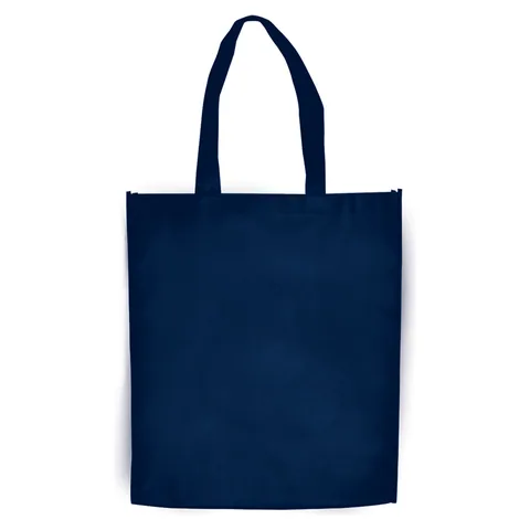 Large Shopping Tote Bag with Gusset Navy