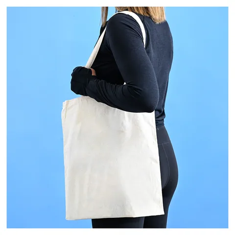 Calico Tote Bag in White