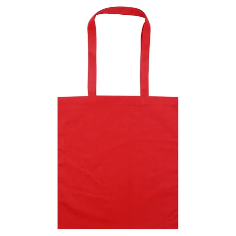Colourful Calico Tote Bag Dark red
