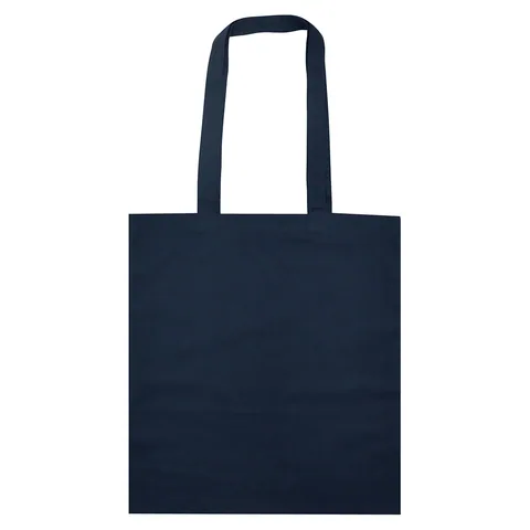 Colourful Calico Tote Bag Navy