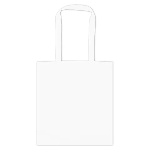 Colourful Calico Tote Bag White