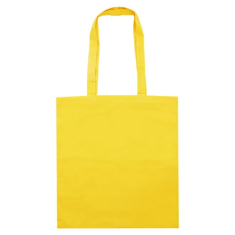 Colourful Calico Tote Bag Yellow