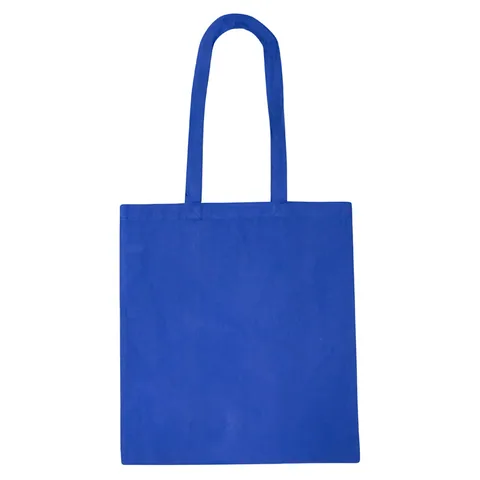 Recycled Colourful Cotton Tote Bag Blue