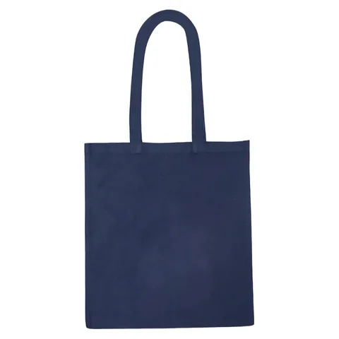 Recycled Colourful Cotton Tote Bag Navy