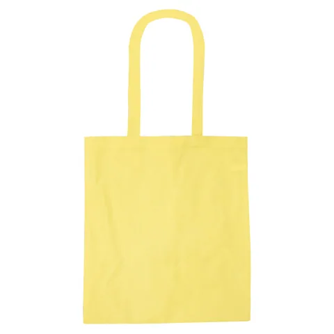 Recycled Colourful Cotton Tote Bag Yellow