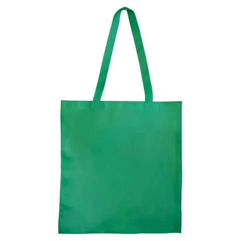 Shopping Tote Bag with V Gusset Green