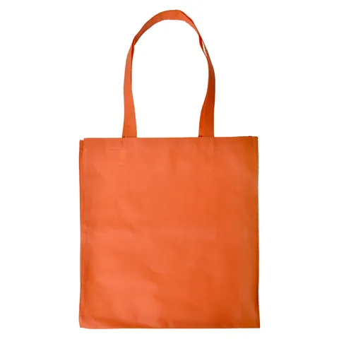 Shopping Tote Bag with V Gusset Orange