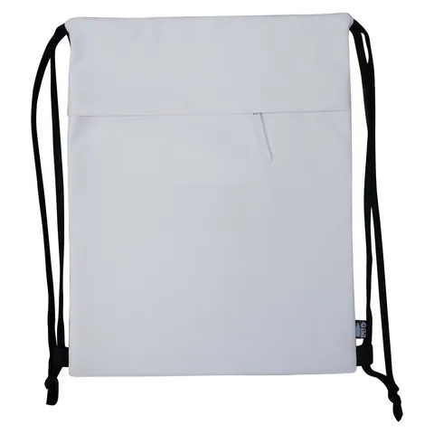 The SWAG RPET Drawstring Bag White