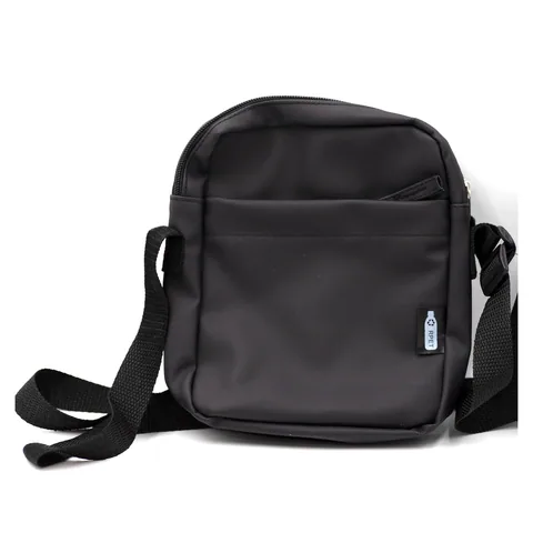 The Traveller RPET Messenger Bag Black