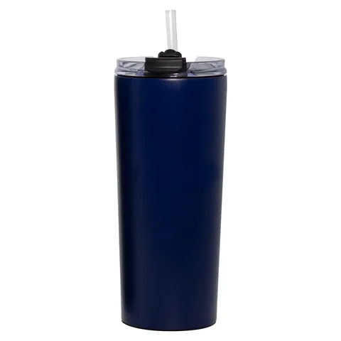 The Connor 600ml Vacuum Tumbler Navy