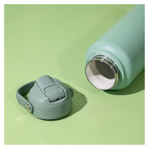 The Holly 1 Litre Ceramic Lined Bottles Green