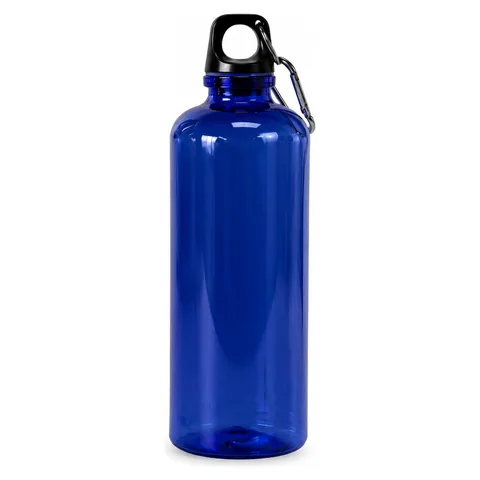 Ember 700ml Plastic Bottle with Carabiner Blue
