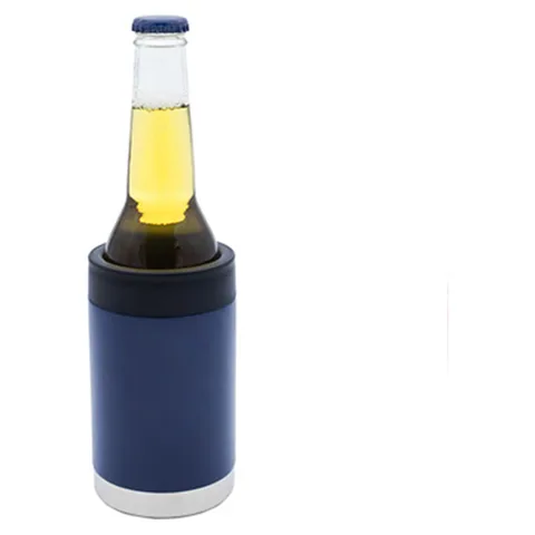 Dundee Stubby Cooler Navy bottle