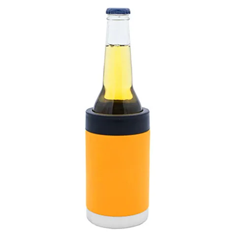 Dundee Stubby Cooler Yellow bottle