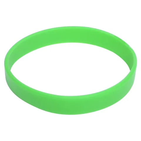 Branded Silicone Wristband Green