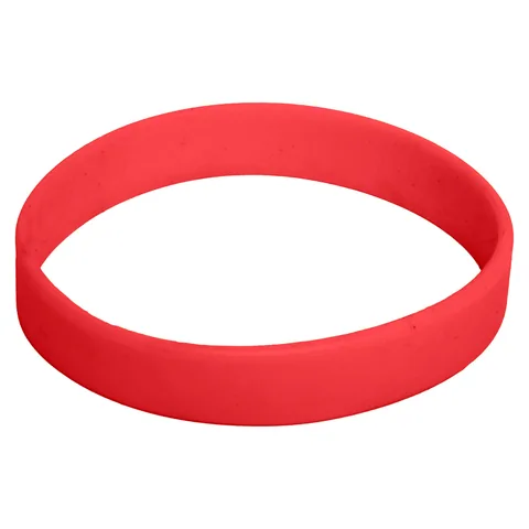 Branded Silicone Wristband Red