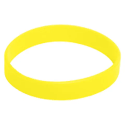 Branded Silicone Wristband Yellow