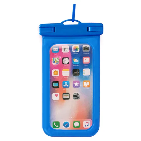 Waterproof Phone Pouch Blue