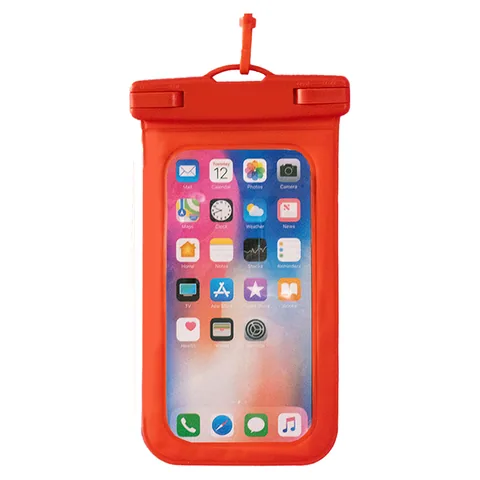 Waterproof Phone Pouch Red