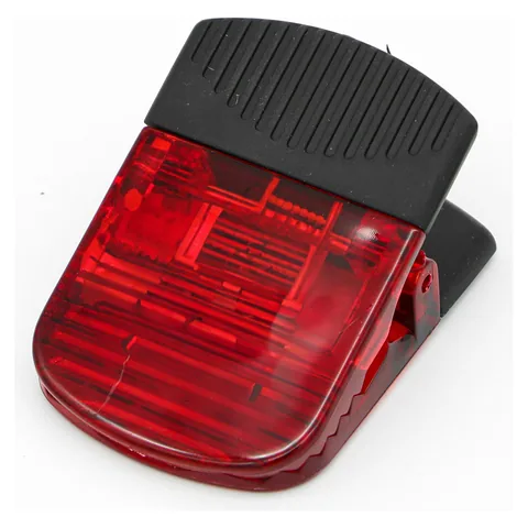 Wide Magnetic Croc Clip Red