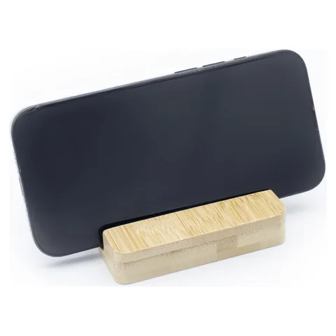 Bamboo Stand Holder Key Pressing Stress Reliever in Wood