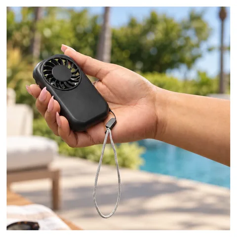 Mini Pocket Fan Lifestyle