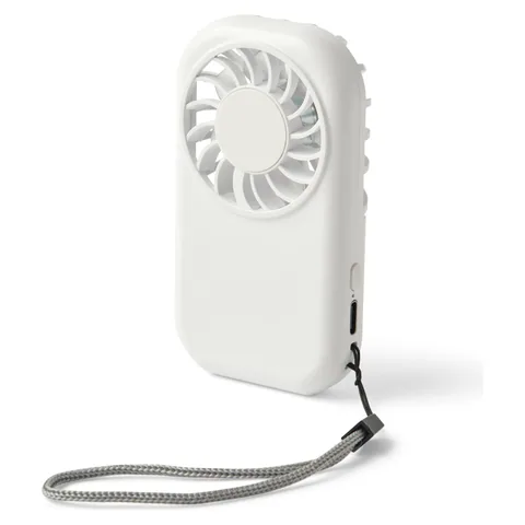 Mini Pocket Fan White angle
